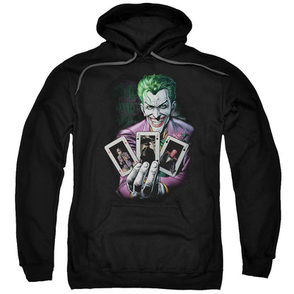 Batman 3 Of A Kind Mens Hoodie Black