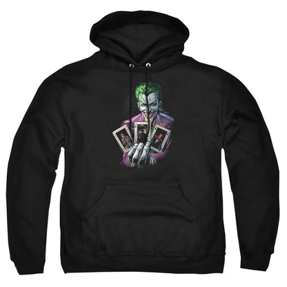 Batman 3 Of A Kind Mens Hoodie Black