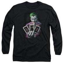 Load image into Gallery viewer, Batman 3 Of A Kind Mens Long Sleeve Shirt Black
