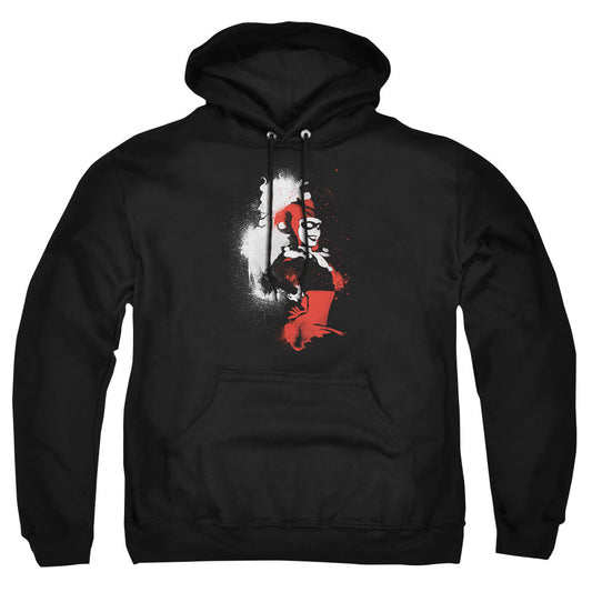Batman Splattered Couple Mens Hoodie Black