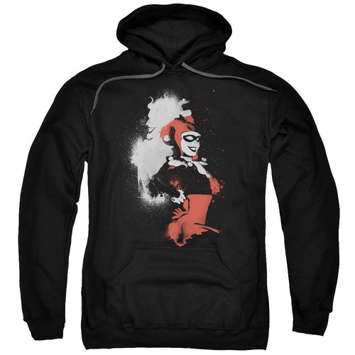 Batman Splatered Couple Mens Hoodie Black