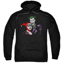 Load image into Gallery viewer, Batman Joker &amp; Harley Mens Hoodie Black

