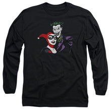 Load image into Gallery viewer, Batman Joker &amp; Harley Mens Long Sleeve Shirt Black
