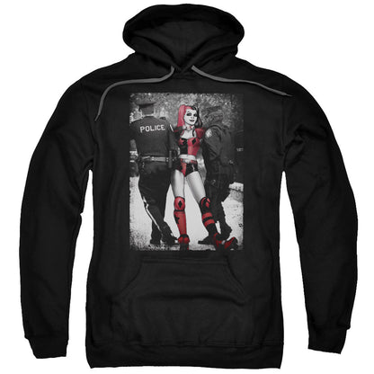 Batman Arrest Mens Hoodie Black