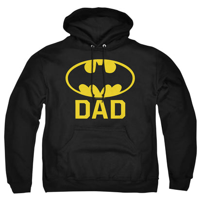 Batman Bat Dad Mens Hoodie Black