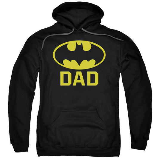 Batman Bat Dad Mens Hoodie Black