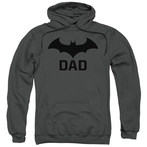 Batman Hush Dad Mens Hoodie Charcoal