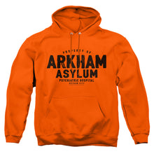 Load image into Gallery viewer, Batman Arkham Asylum Mens Hoodie Orange
