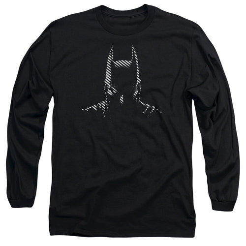 Batman Noir Mens Long Sleeve Shirt Black
