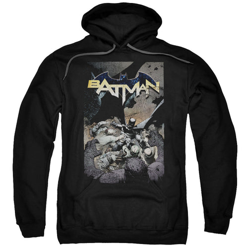 Batman Batman One Mens Hoodie Black