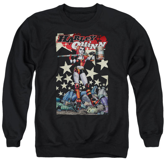 Batman Quinn One Mens Crewneck Sweatshirt Black