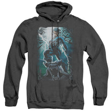 Load image into Gallery viewer, Batman Night Light Heather Mens Hoodie Black
