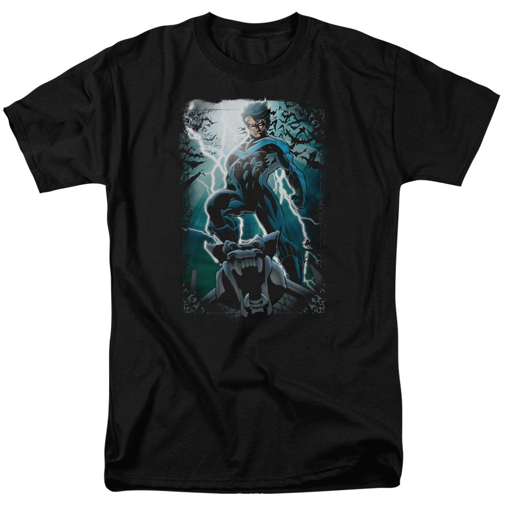 Batman Night Light Mens T Shirt Black