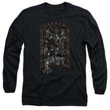 Load image into Gallery viewer, Batman Arkhams Gate Mens Long Sleeve Shirt Black
