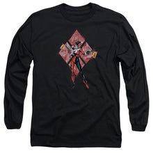 Load image into Gallery viewer, Batman Harley Quinn (Diamonds) Mens Long Sleeve Shirt Black
