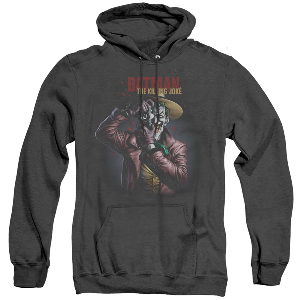 Batman Killing Joke Camera Heather Mens Hoodie Black