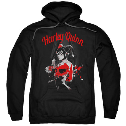 Batman Spring Gun Mens Hoodie Black