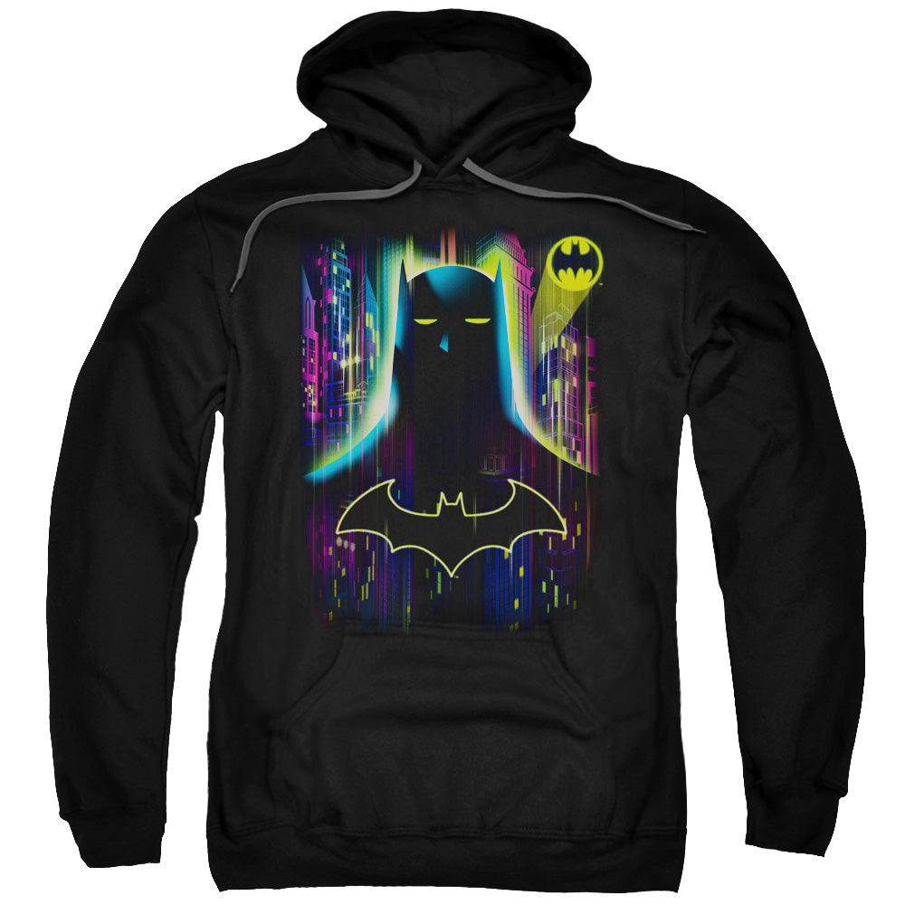 Batman Knight Lights Mens Hoodie Black