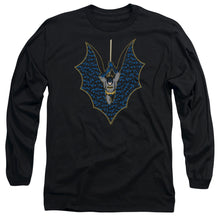 Load image into Gallery viewer, Batman Bat Fill Mens Long Sleeve Shirt Black
