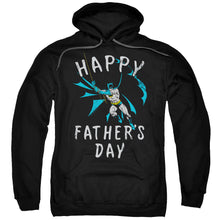 Load image into Gallery viewer, Batman Fathers Day Mens Hoodie Black
