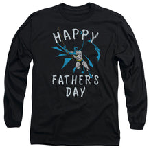 Load image into Gallery viewer, Batman Fathers Day Mens Long Sleeve Shirt Black
