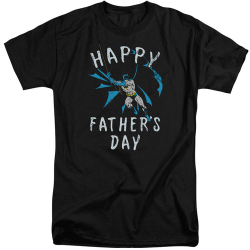 Batman Fathers Day Mens Tall T Shirt Black