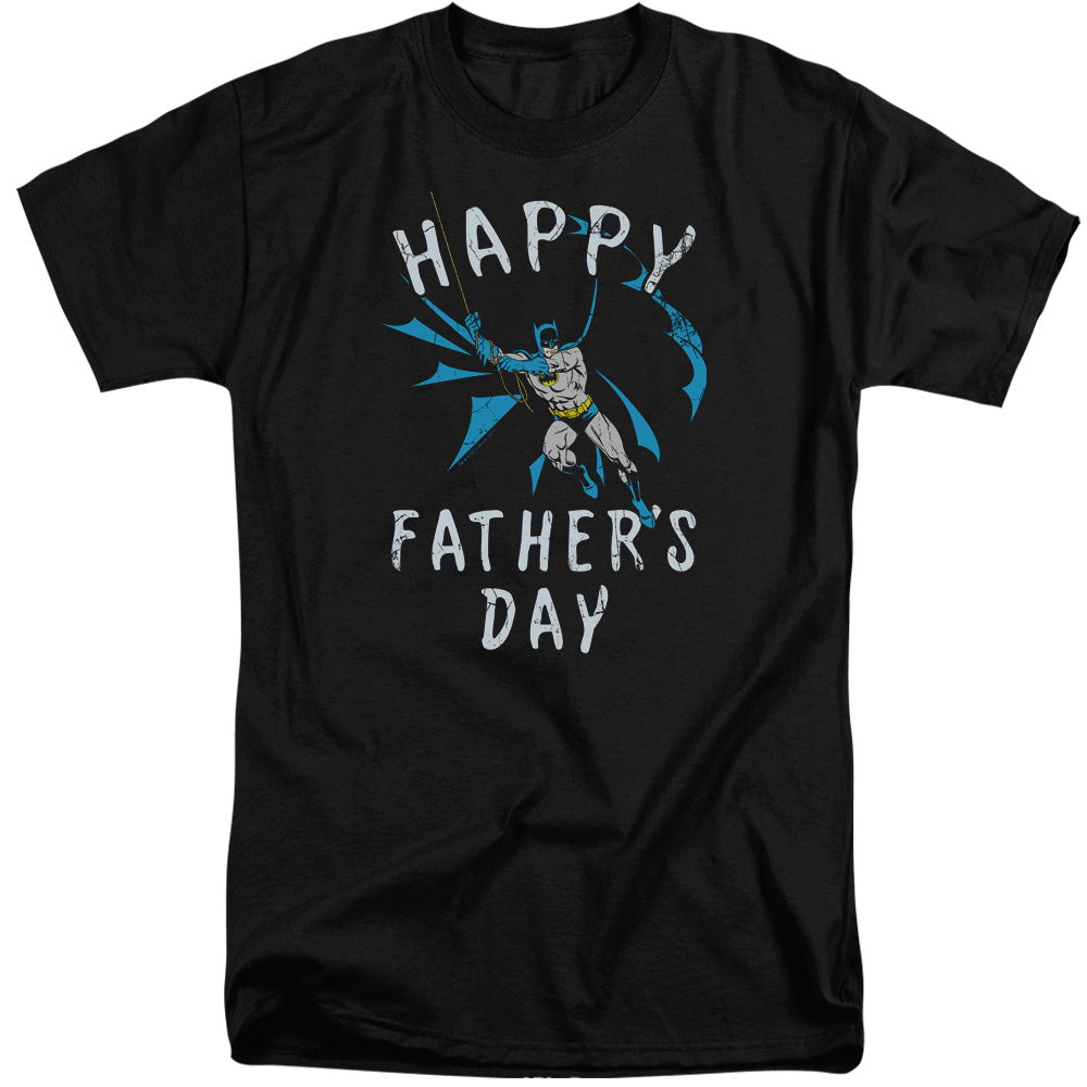 Batman Fathers Day Mens Tall T Shirt Black