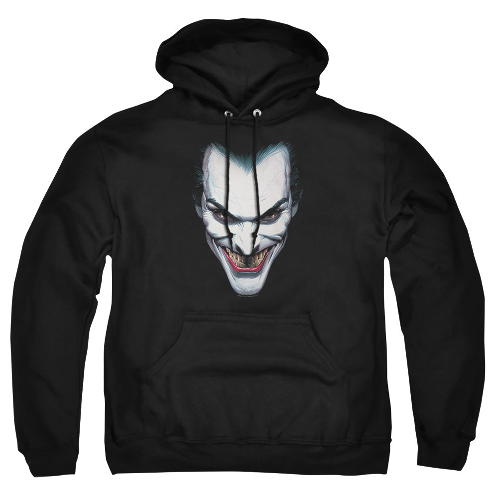 Batman Joker Portrait Mens Hoodie Black