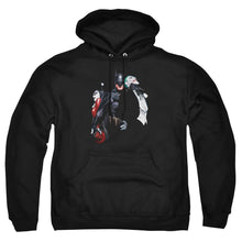 Load image into Gallery viewer, Batman Joker Harley Choke 
 Mens Hoodie Black

