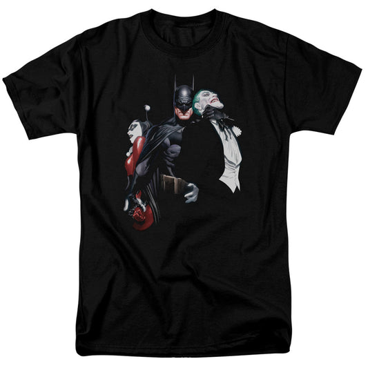 Batman Joker Harley Choke 
 Mens T Shirt Black