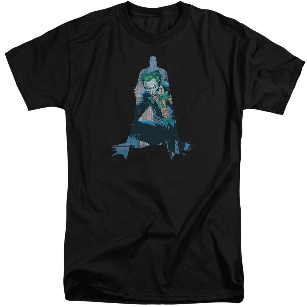 Batman Scene Inside Mens Tall T Shirt Black