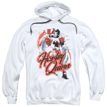 Load image into Gallery viewer, Batman Harley Airbrush Mens Hoodie White
