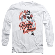 Load image into Gallery viewer, Batman Harley Airbrush Mens Long Sleeve Shirt White
