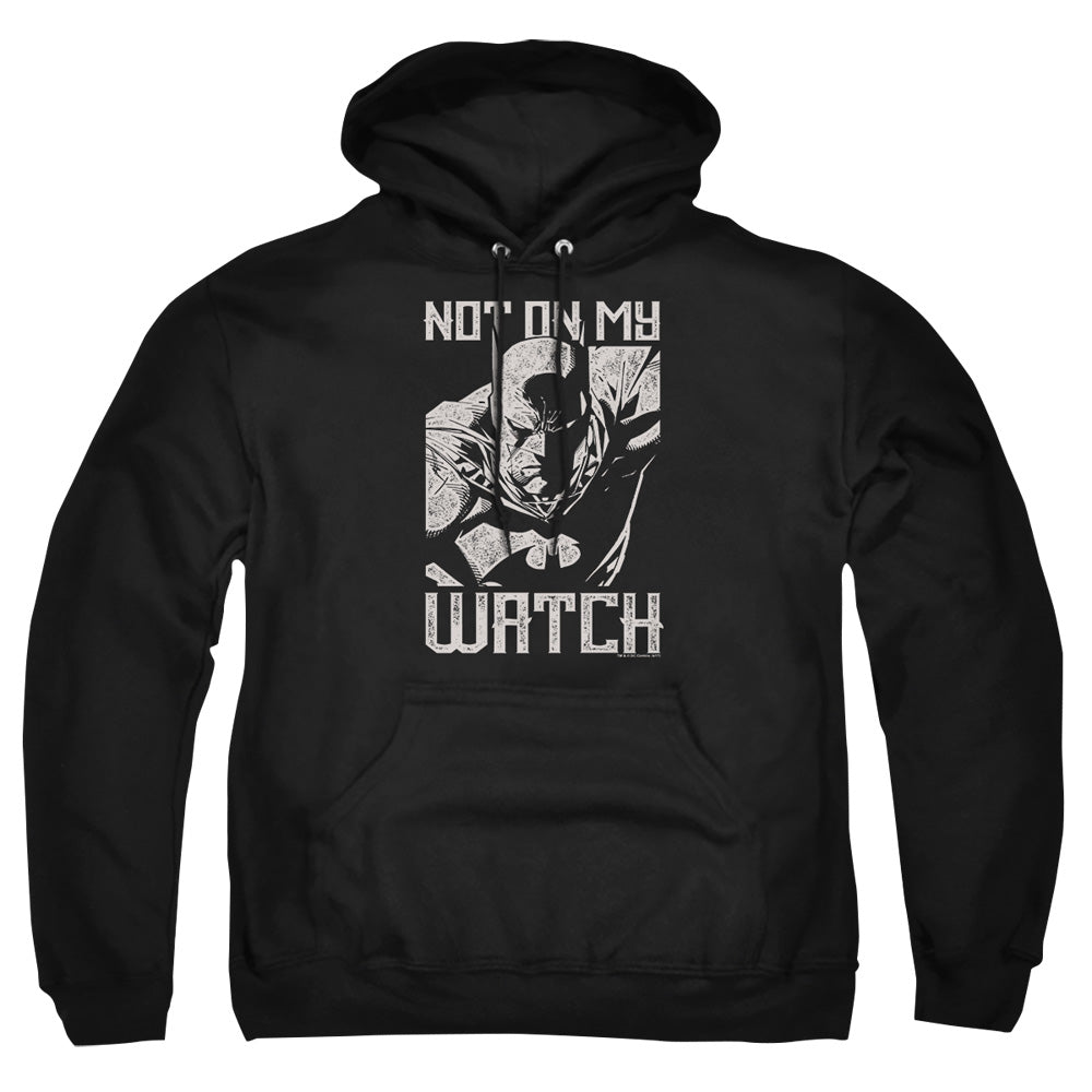 Batman Watch Mens Hoodie Black