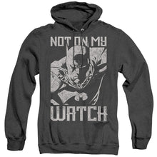 Load image into Gallery viewer, Batman Watch Heather Mens Hoodie Black
