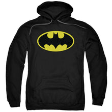 Load image into Gallery viewer, Batman Classic Logo Mens Hoodie Black
