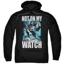 Load image into Gallery viewer, Batman Not On My Watch Mens Hoodie Black
