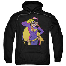 Load image into Gallery viewer, Batman Batgirl Moves Mens Hoodie Black
