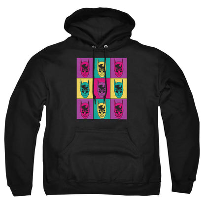 Batman Warhol Batman Mens Hoodie Black