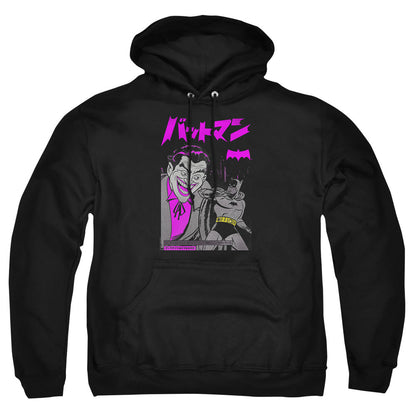 Batman Kanji Cover Mens Hoodie Black