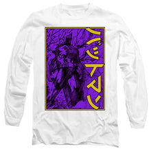 Load image into Gallery viewer, Batman Big Framed Kanji Mens Long Sleeve Shirt White
