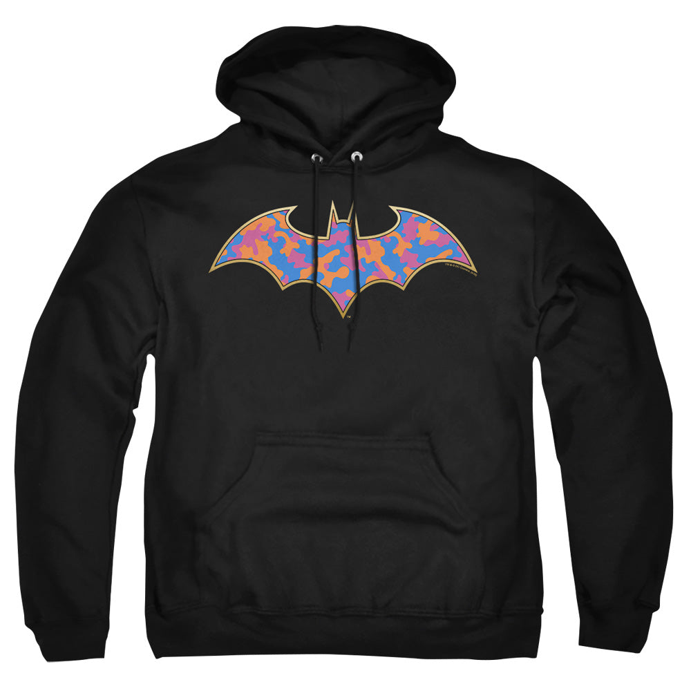 Batman Gold Camo Mens Hoodie Black