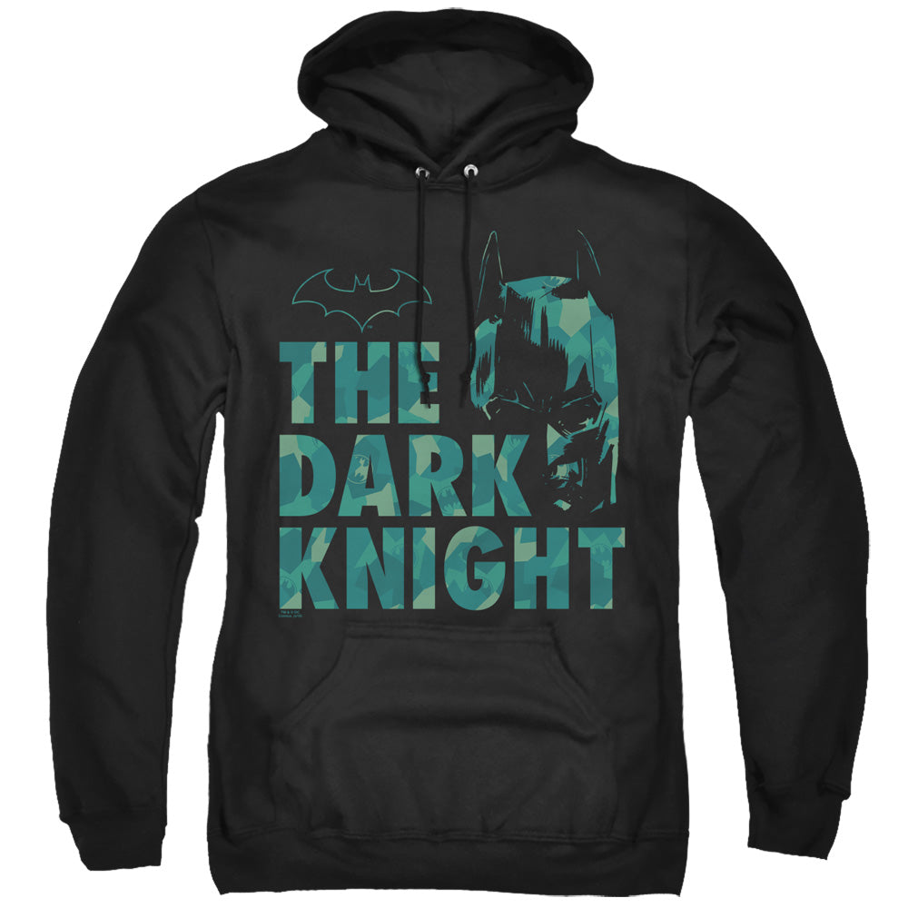Batman Cuting Patern Mens Hoodie Black