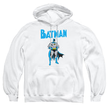 Load image into Gallery viewer, Batman Stance Mens Hoodie White
