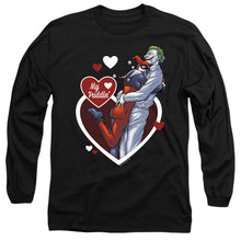 Load image into Gallery viewer, Batman My Puddin Mens Long Sleeve Shirt Black
