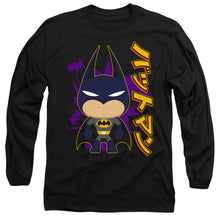 Load image into Gallery viewer, Batman Cute Kanji Mens Long Sleeve Shirt Black
