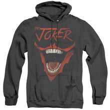 Load image into Gallery viewer, Batman Joker Bat Laugh Heather Mens Hoodie Black
