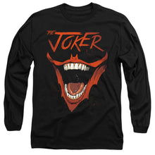 Load image into Gallery viewer, Batman Joker Bat Laugh Mens Long Sleeve Shirt Black
