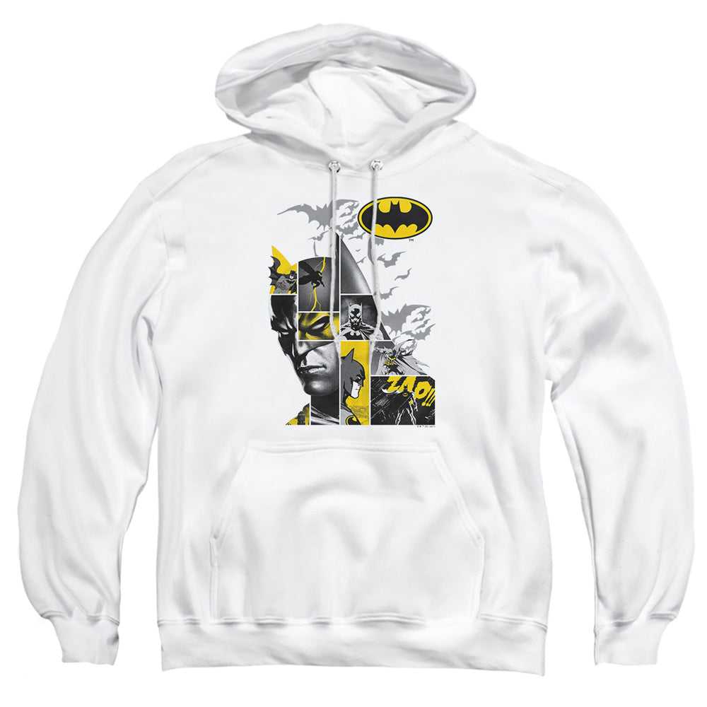 Batman Long Live Mens Hoodie White