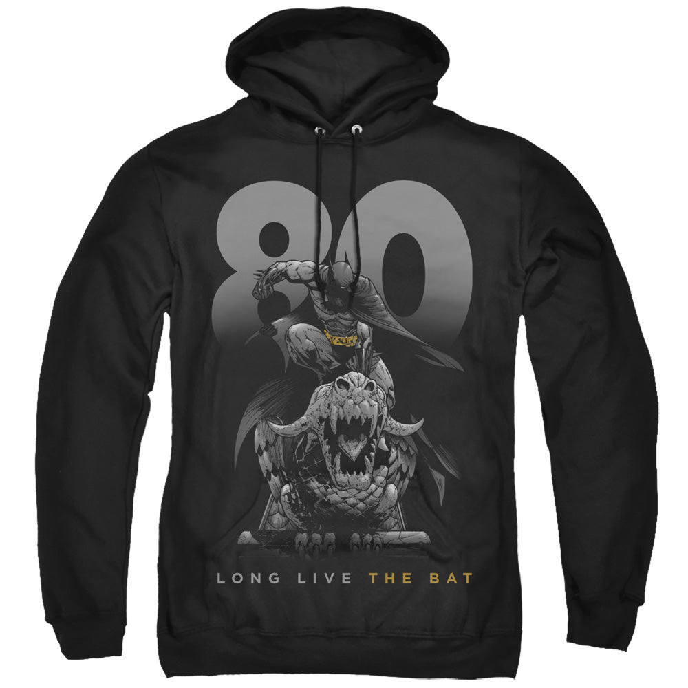 Batman Big 80 Mens Hoodie Black
